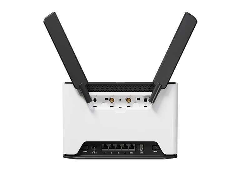 MikroTik Chateau LTE18 ax dual band wireless router LTE18 AX1800 1x 2.5GE 4x GE