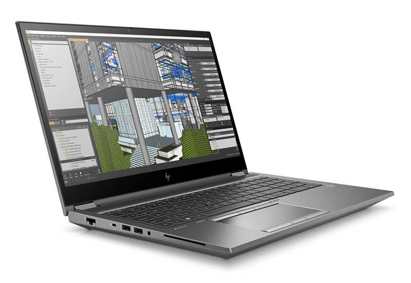 HP ZBook Fury 15 G7 Mobile Workstation - i7-10850H - 32GB - 512GB SSD - Nvidia Quadro T1000 4GB - Win 11 Pro