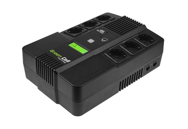 Green Cell UPS07 UPS AiO 800VA 480W 9 Ah