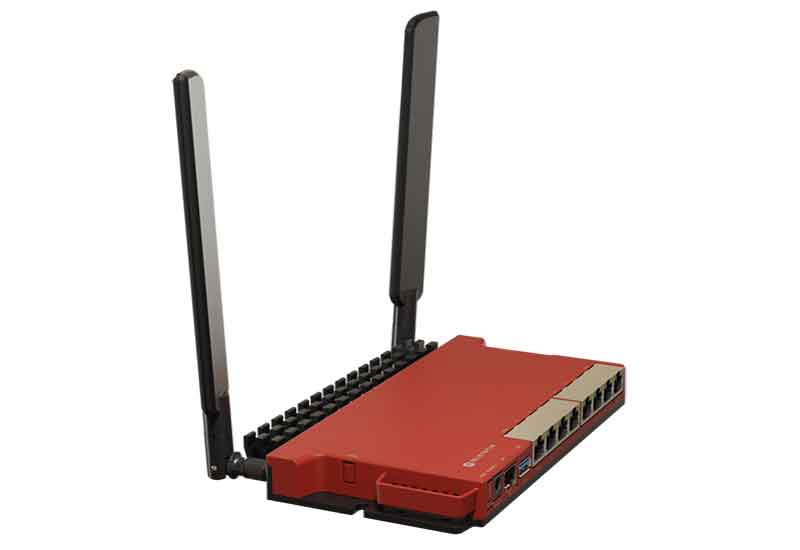 MikroTik L009UiGS-2HaxD-IN wireless router Wi-Fi 6 AX574 8x GE, 1x SFP, 1x USB 3.0