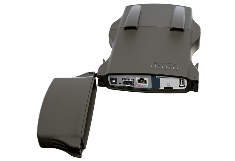MikroTik NetMetal ax Wi-Fi 6 radio 1x GE, 1x SFP, 1x miniPCIe, nanoSIM