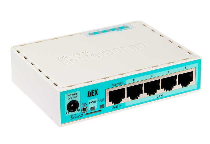 MikroTik RouterBOARD RB750Gr3 hEX